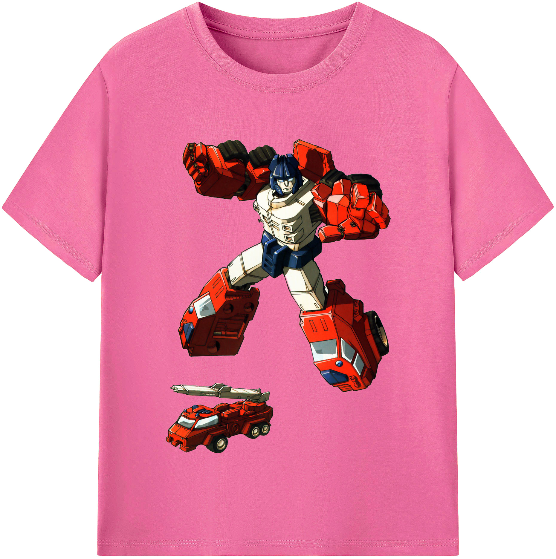 （画像用）  レディースカジュアルプリントTシャツ（綿100％）